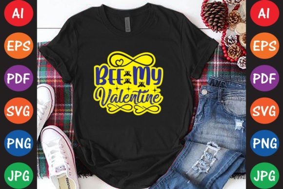 Bee My Valentine: A Charming Embroidery Design