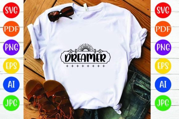 Explore Dreamer: A Versatile Boho T-Shirt and Graphics Design