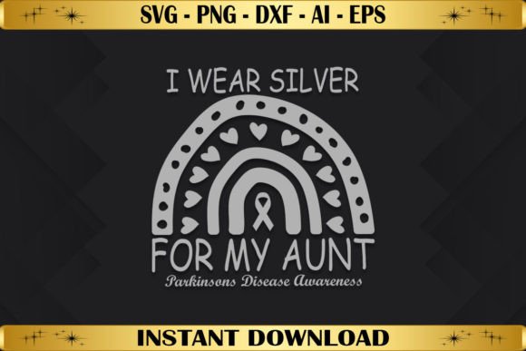 I Wear Gray for My Aunt Parkinson's: A T-Shirt Design Graphics Review