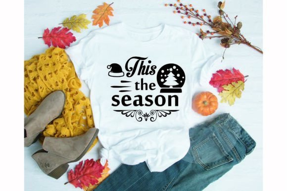 This the Season: A Versatile Graphic for T-Shirt Designs