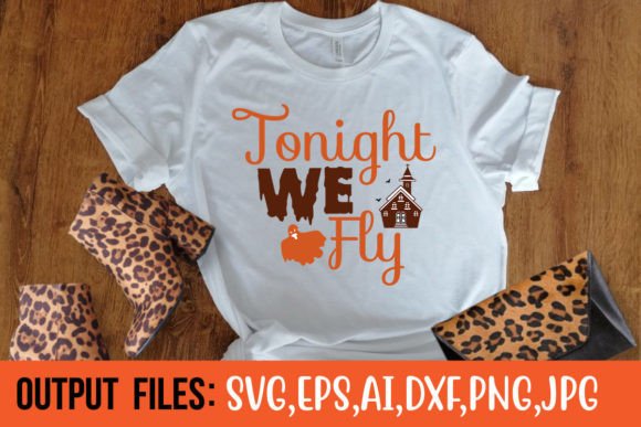 TONIGHT WE FLY: A Bold Graphic for T-Shirt Designs and More