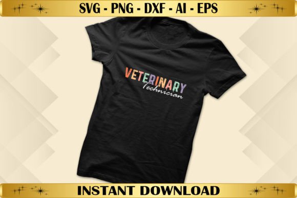 Veterinary Technician: A Versatile Graphics Asset for T-Shirt Designs